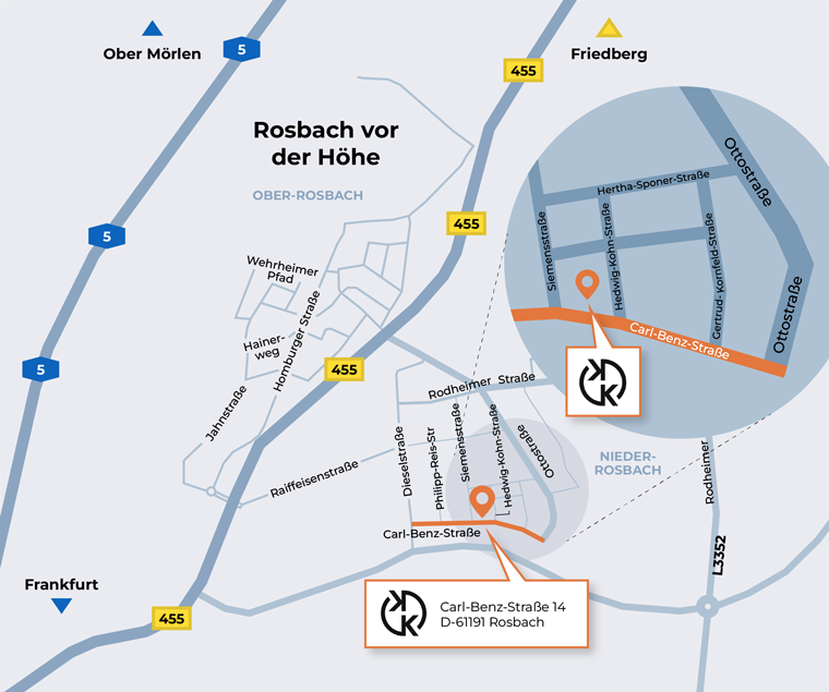 Ihr Weg zu uns